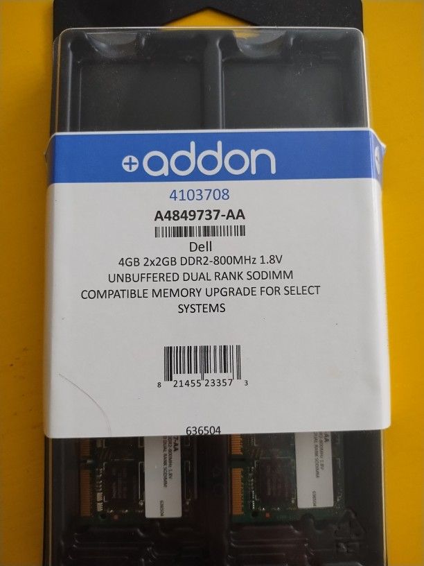 DDR RAM 4GB Memory Laptop