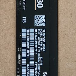 Samsung 980 SSD 1TB NVMe M.2