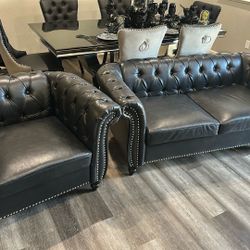 Matching Love Seat And Chair