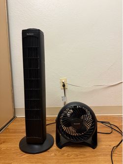 Holmes Tower Fan + Honeywell Desk Fan ($30 OBO)