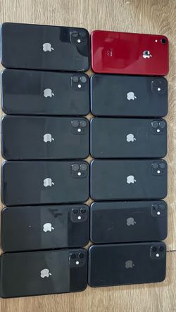 Lot of Apple iPhones (9 iPhone 11, 1x iPhone XR) READ DESCRIPTION