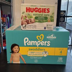 Pampers(diapers) & Huggies(wipes)
