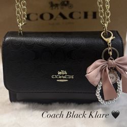 Black Coach Shoulder bag