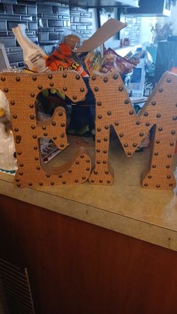 LARGE WOOD LETTERS- EMILY
