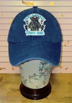Just a small town girl hat