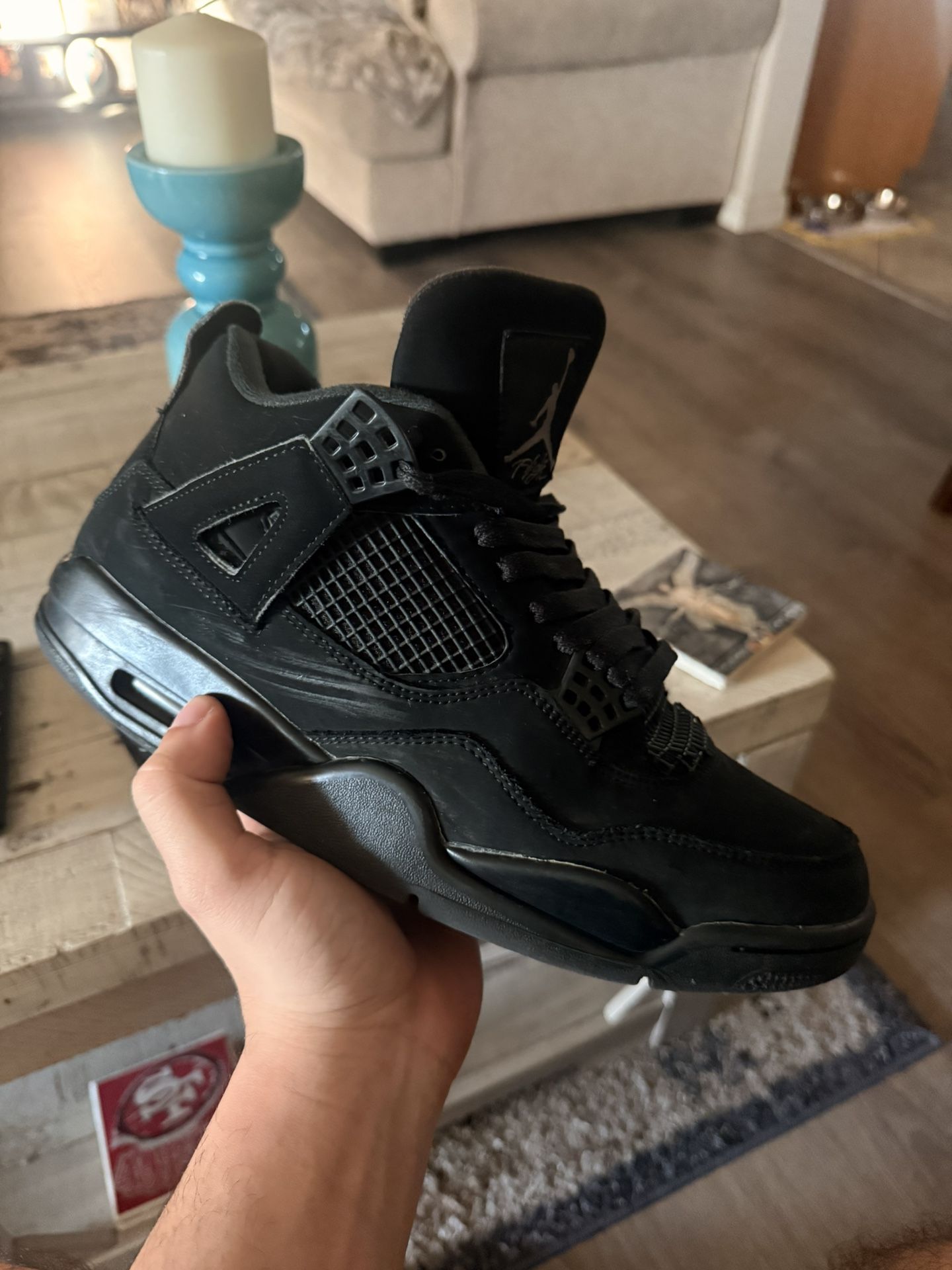 Jordan 4 black cat size 11 OG 2020 pair