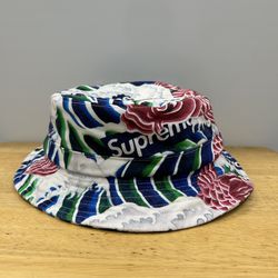 Supreme Waves Crusher Bucket Hat Size M/L SS20 NEW Authentic Streetwear Unisex