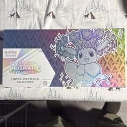 Pokemon Scarlet & Violet Prismatic Evolutions Super Premium Collection