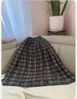Colorida falda típica Guatemalteca