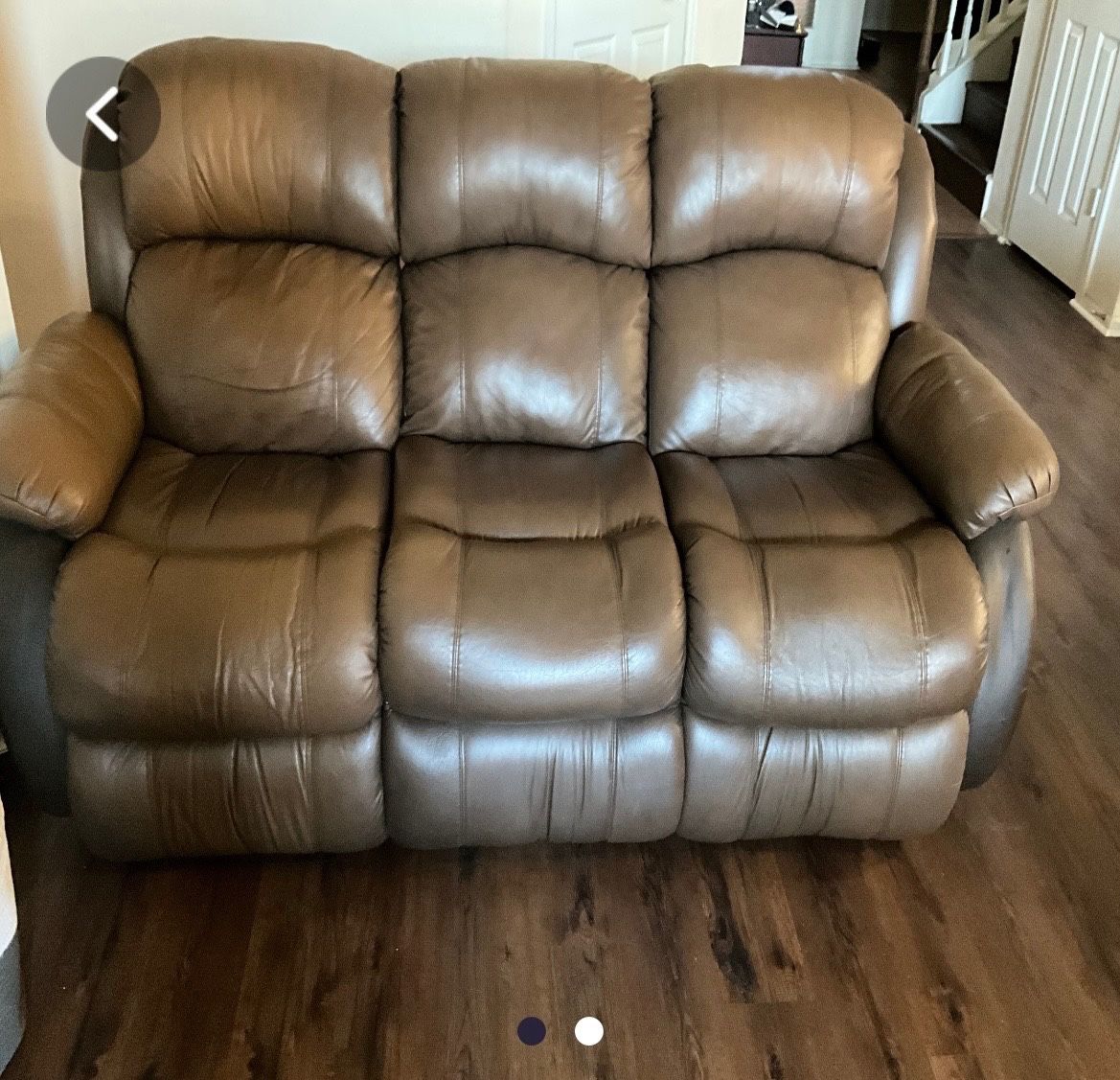 Leather 3 Seat Recliner *^FREE DELIVERY**