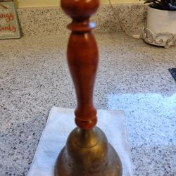 Etched Brass Bell