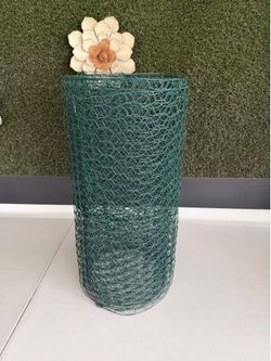 PVC green coated chicken wire 24” tall x 30’ long