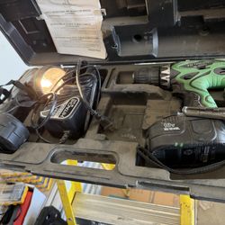 Hitachi Drill And Light Combo