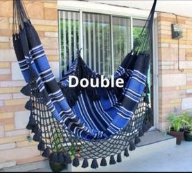 Double Size Cotton Hammocks (New)