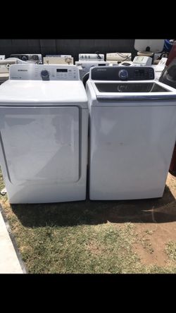 Samsung washer and dryer set