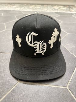 Chrome Hearts Black Snapback Hat