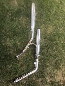 Harley Davidson stock FXD1340 exhaust muffler pipes