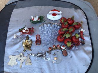 Vintage Christmas Toys. Please Read Description 