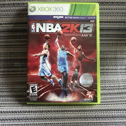 Xbox 360 NBA 2k2013 Video Game 