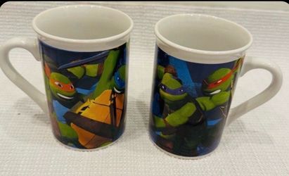 Teenage Mutant Ninja Turtles Set of 2 Mugs - 2014 $5 for the Pair