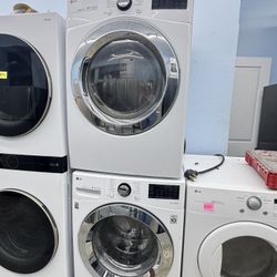 LG Front Louder Washer And Electric Dryer Set  27 Inches 