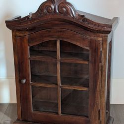 Victorian Design Vintage Wall Hanging Medicine Chest Cabinet