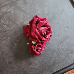 Rose Hair Clip Used
