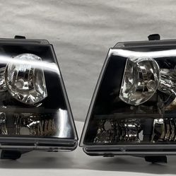 2007 to 2014 Chevrolet tahoe Suburban avalanche headlights luces micas calaveras faros