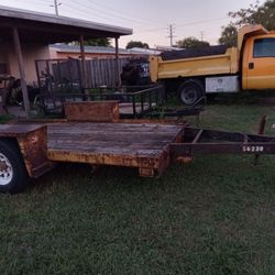 Heavy Equipment Tilt Trailer 