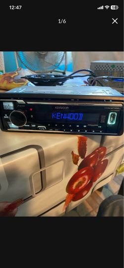 Kenwood Bluetooth car stereo
