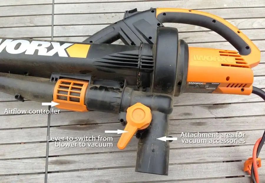 WORX TRIVAC 3-in-1 Leaf Blower / Mulcher / Vacuum