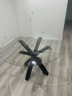Glass table