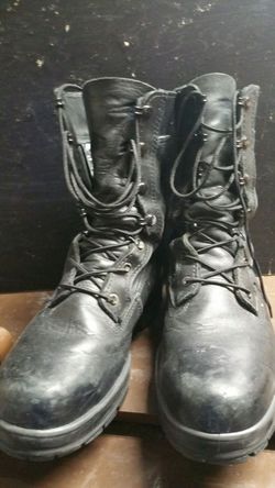 Steel toe boots 81/2