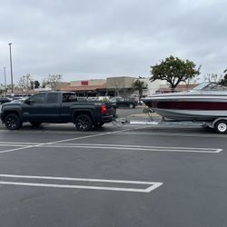 GMC Sierra & Boat 