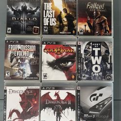 Ps3 PlayStation Games just $10 each 