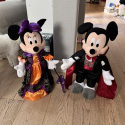 Disney Mickey & Minnie Mouse Greeters - Halloween
