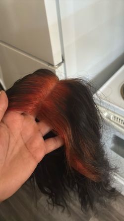 Used 24” wig human hair