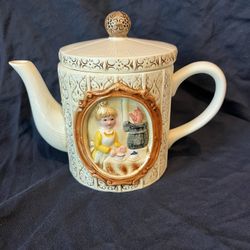Vintage Sears Roebuck and Co Pioneer Woman Teapot Canister Cookie Jar
