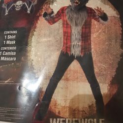 Kids Werewolf Halloween costume size 4-6