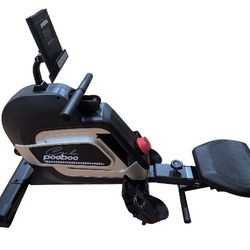 Pooboo Row Machine Adjustable 14 level Magnetic Resistance Rowing Machine. Free delivery same day.
