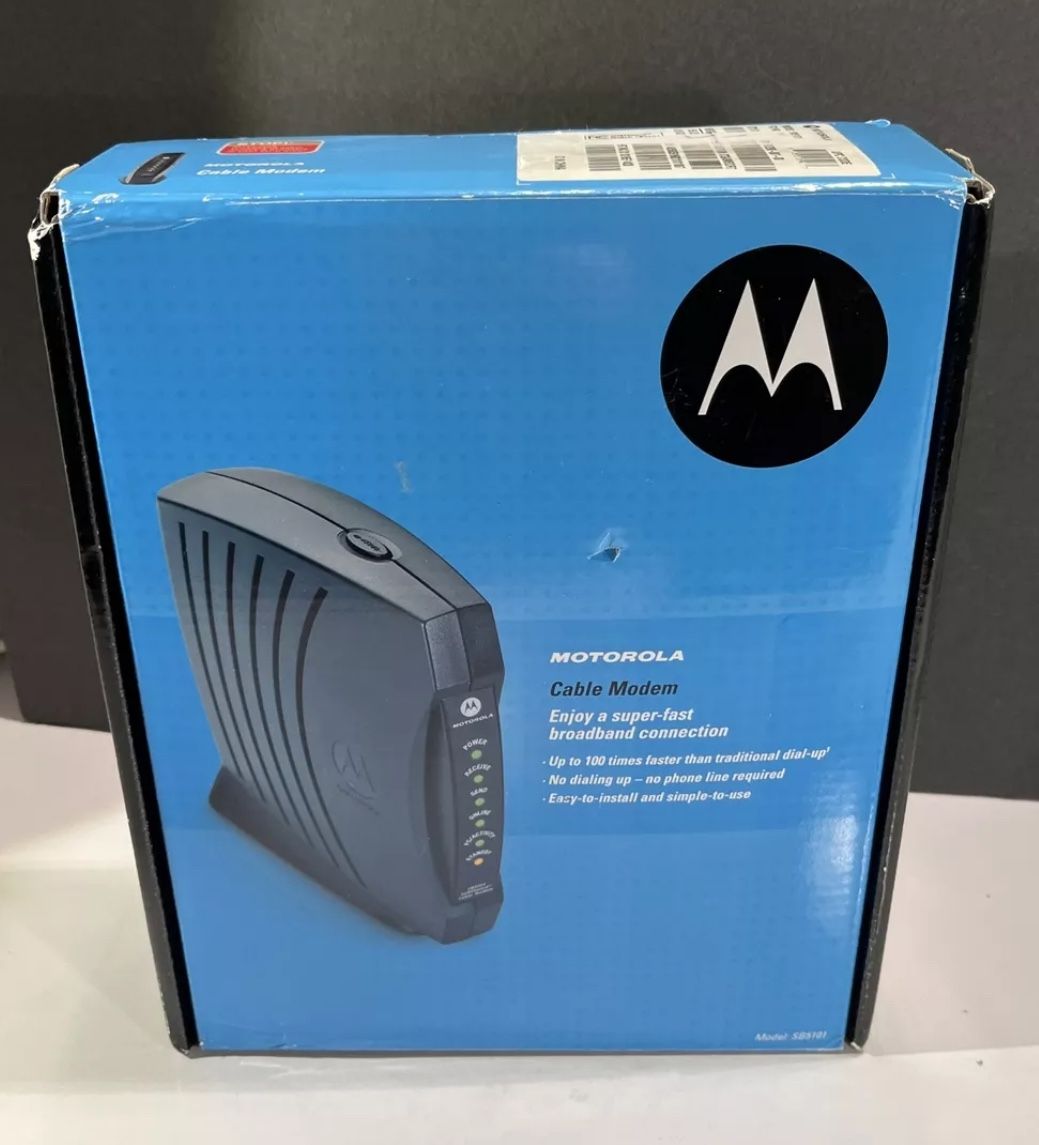 Motorola Cable Modem Model SB5101  Open Box