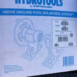 Above Ground Pool Solar Blanket Reel System