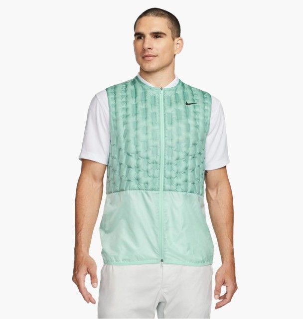 Nike Mens Golf Therma Fit Repel Full Zip Vest DX6078 346 Jade Ice Size XL Tall