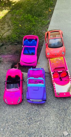 $20 for all Barbie cars