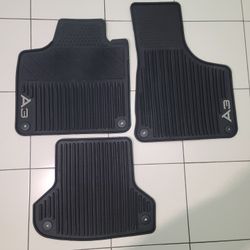 Audi A3 All Weather Rubber Floor Mats 