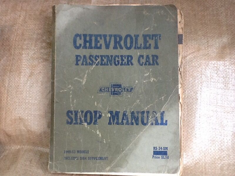 1949 to 1953 Chevy Auto Manual