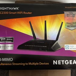 NIGHTHAWK AC2300 SMART WIFI ROUTER