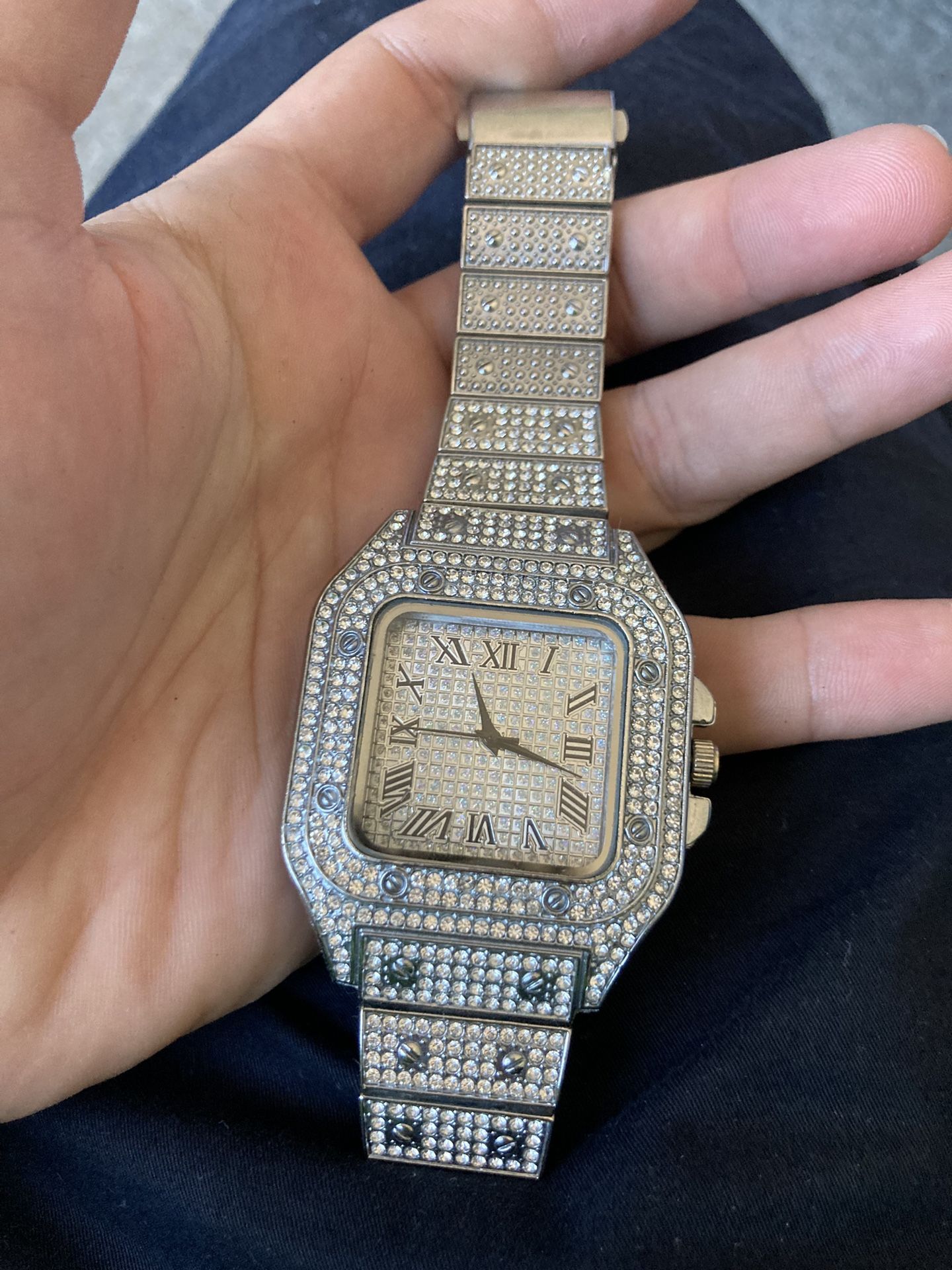 Diamond Iced Watch