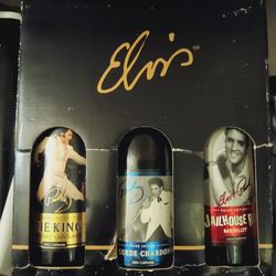 Elvis Presley wine collection