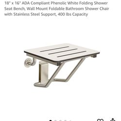 Stardrix Folding Shower Seat Bench 